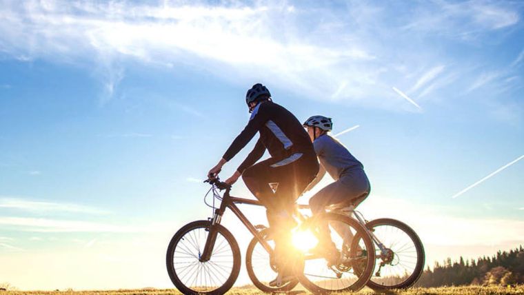 A daily cycle ride of 20 minutes is enough to keep you healthy!