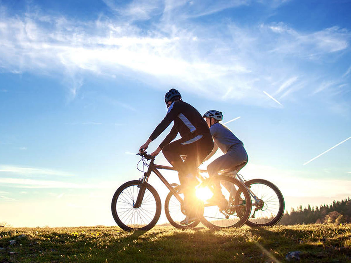 A daily cycle ride of 20 minutes is enough to keep you healthy!
