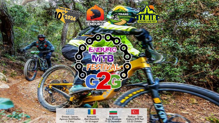 Get2Gether 2026 Enduro MTB Festival. Ride Beyond Borders, 4 countries: Greece, Romania, Bulgaria, Turkey.