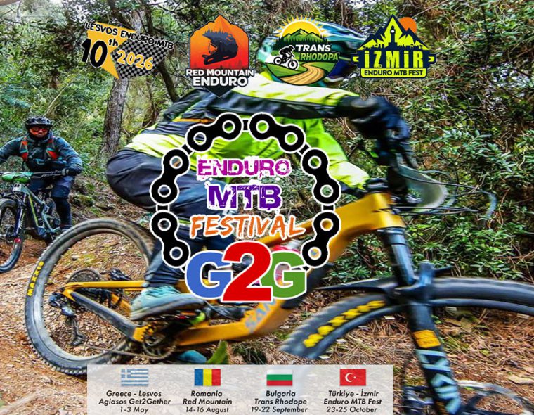 Get2Gether 2026 Enduro MTB Festival. Ride Beyond Borders, 4 countries: Greece, Romania, Bulgaria, Turkey.